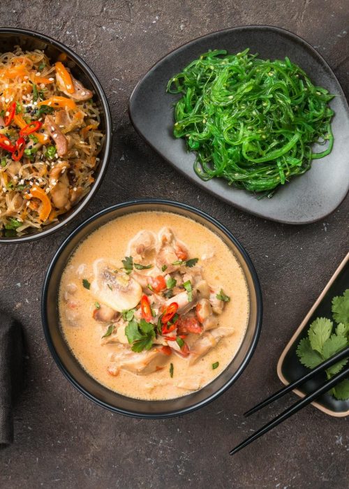Thai food dishes